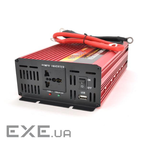 Інвертор напруги UKC 2500ВА(1250Вт), 12 / 220V approximated, 1 універсальна розетка (YT-2500W-CI12V) (YT-2500W-CI12V)