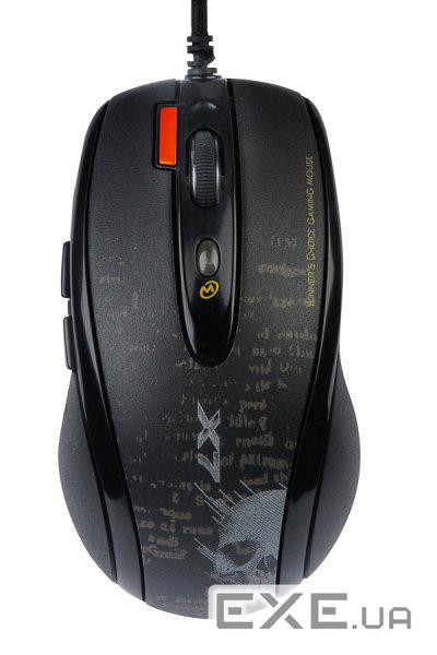 Миша дротова A4Tech F5 USB Black