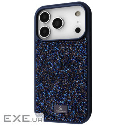 Чехол Bling World Rock Diamond (TPU) iPhone 17 Pro Max blue (65324 blue)