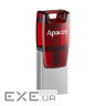 Флеш-драйв APACER AH180 32GB Type-C Dual USB 3.1 Красный (AP32GAH180R-1)