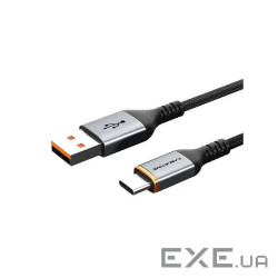 Кабель Cabletime USB Type-C - USB (M/M), 2 м, Black (CA50L)