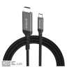 Кабель мультимедійний USB-C to HDMI M 2.0m 4K60Hz black ColorWay (CW-CBCHD077-BK)