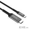 Кабель мультимедійний USB-C to HDMI M 2.0m 4K60Hz black ColorWay (CW-CBCHD077-BK)