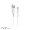 Дата кабель USB 2.0 AM to Micro 5P 1.0m 2.4A black BOROFONE (6931474743916)
