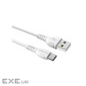Дата кабель USB 2.0 AM to Micro 5P 1.0m 2.4A black BOROFONE (6931474743916)