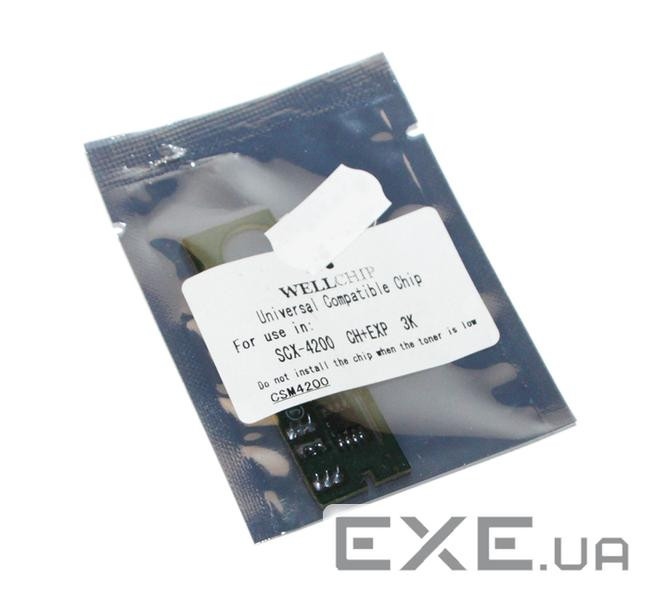 Чип для картриджа Samsung SCX-4200/4210/4220/SCX-D4200A, 3k Wellchip (CSM4200)