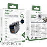 Зарядний пристрій 1xUSB-C 20W Gan A113 Fast Charger with digital display black Acefa (6974316284413)