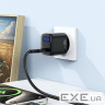 Зарядний пристрій 1xUSB-C 20W Gan A113 Fast Charger with digital display black Acefa (6974316284413)
