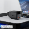 Зарядний пристрій 1xUSB-C 20W Gan A113 Fast Charger with digital display black Acefa (6974316284413)