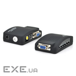 Конвертер VOLTRONIC Black (YT-C-S-VIDEO(IN)/VGA(OUT))