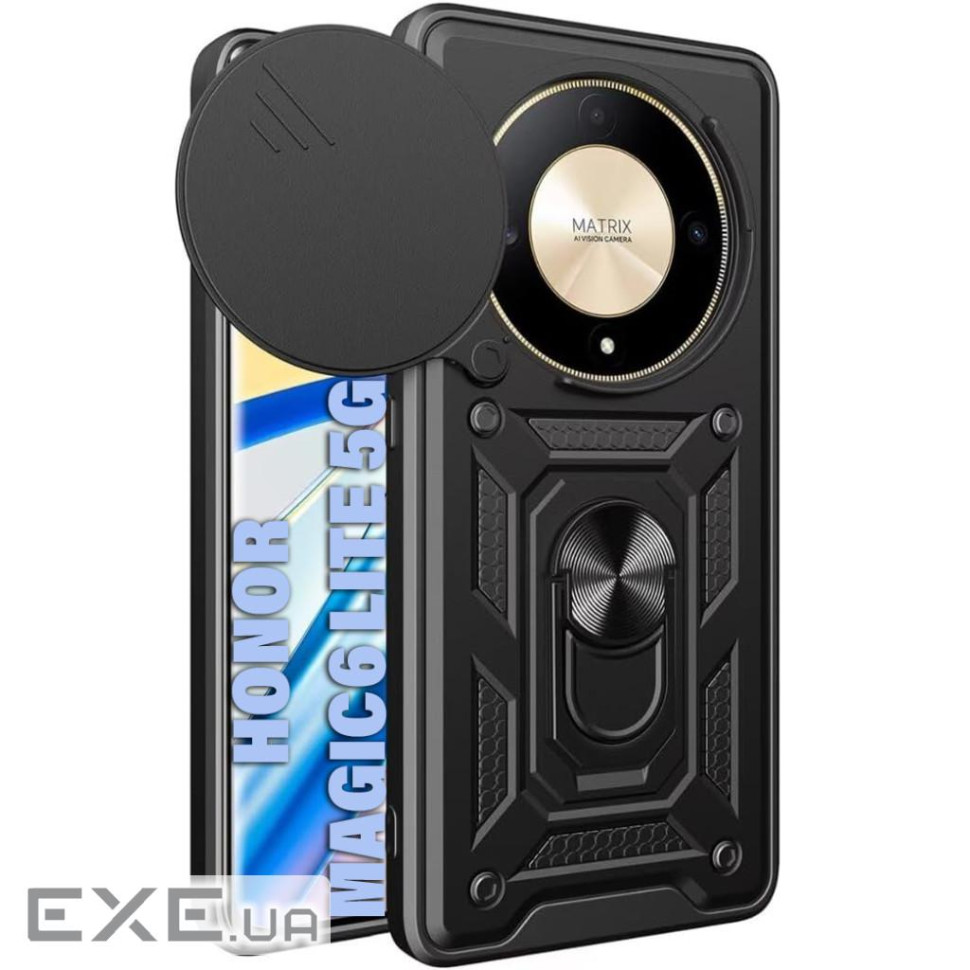 Чохол до мобільного телефона BeCover Military Honor Magic6 Lite 5G Black (710997)