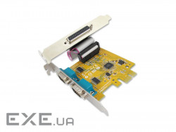 IO Sunix PCIe 2x Seriell / 1x Parallel MIO6479A