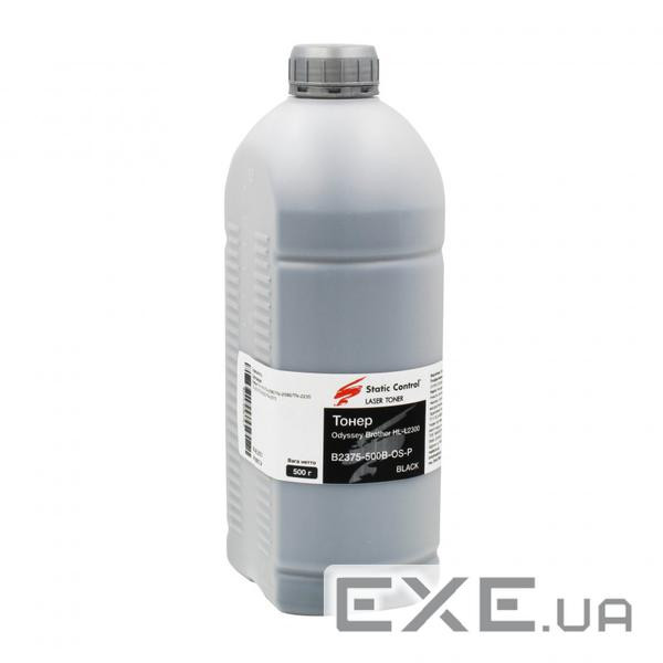 Тонер Brother HL-L2300 500г фасовка Static Control (B2375-500B-OS-P)