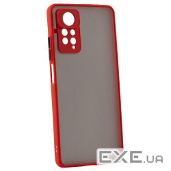 Накладка силіконова для смартфона Xiaomi Redmi Note 12 Pro 4G, Gingle Matte Case (strong) Red Xiaomi Redmi Note 12 Pro 4