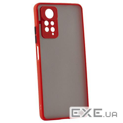 Накладка силіконова для смартфона Xiaomi Redmi Note 12 Pro 4G, Gingle Matte Case (strong) Red Xiaomi Redmi Note 12 Pro 4