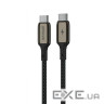 Кабель Proove Dense Metal Type-C to Type-C 60w (1m) black (CCDM60002201)