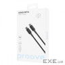 Кабель Proove Dense Metal Type-C to Type-C 60w (1m) black (CCDM60002201)