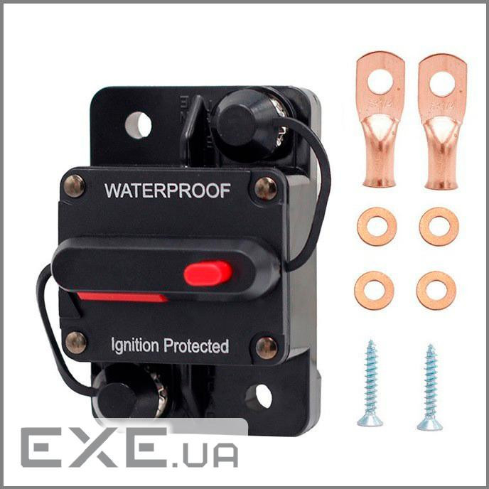 Автоматичний вимикач запобіжник однополюсний постійного струму 12-48V, GG-CB5 Wat (12-48-100-GG-CB5) 12-48V, GG-CB5 Wat