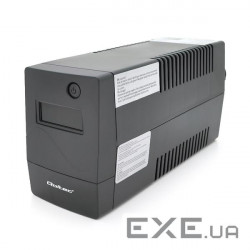 ДБЖ Qoltec QLT600 (360W) Proxima-L, LED, AVR, 2st, 2xSCHUKO socket, 1x12V7Ah, plasti (QLT600L-53978)