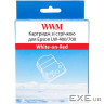 Картридж зі стрічкою WWM для Epson LW-400/700 18mm х 8m White-on-Red (WWM-SD18R)