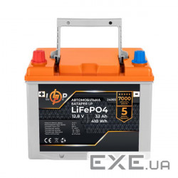 Автомобільний літієвий акумулятор LiFePO4 12V - 32 Ah (+ зліва ) (24093)