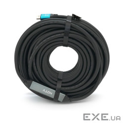 Кабель мультимедійний HDMI M to HDMI M 25.0m V2.0 4Kx2K black Merli (YT-HDMI(M)/(M)4KV2.0-25m/19123)