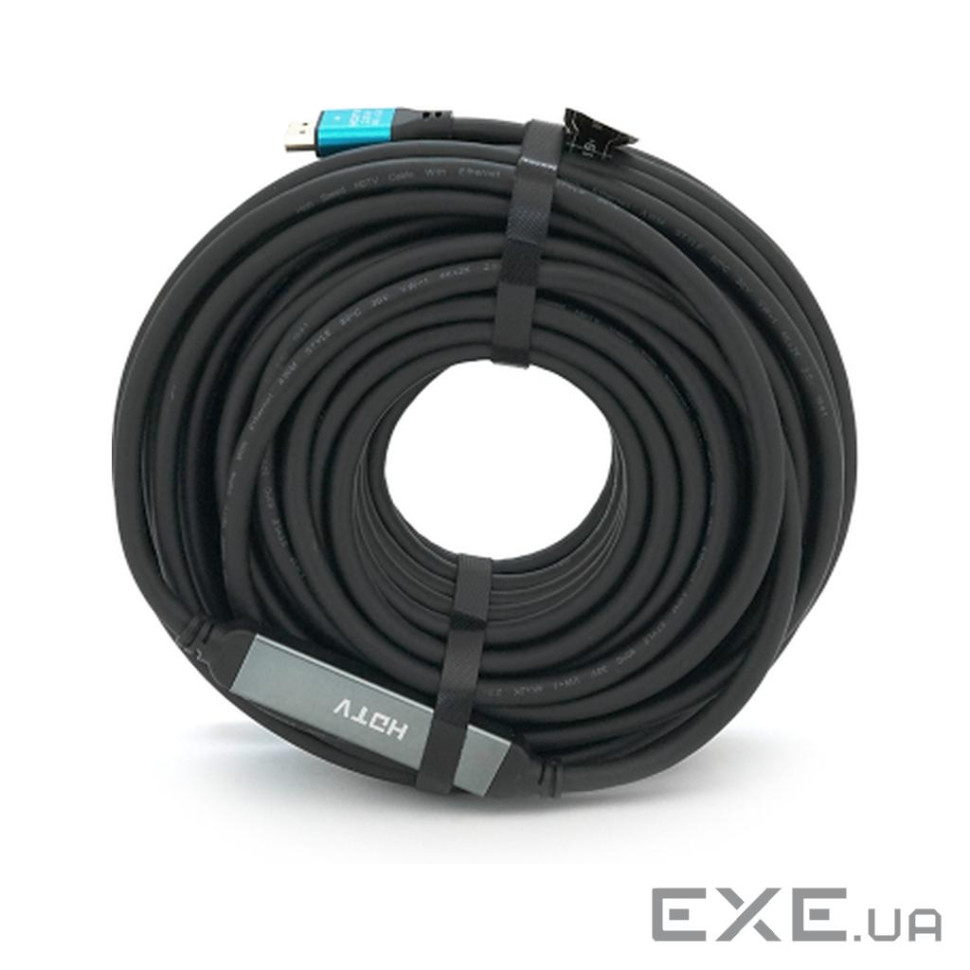 Кабель мультимедійний HDMI M to HDMI M 25.0m V2.0 4Kx2K black Merli (YT-HDMI(M)/(M)4KV2.0-25m/19123)