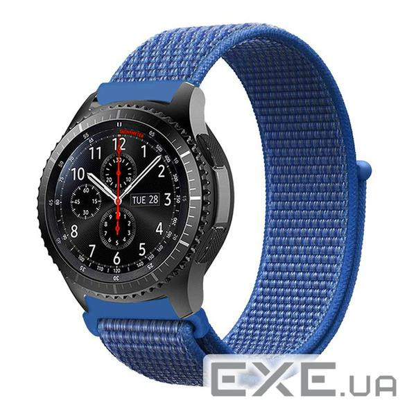 Ремінець BeCover Nylon Style для Amazfit Stratos 1/2/2S/3/GTR 2/GTR 47mm/GTR Lite 47mm/Nexo/ (705888)