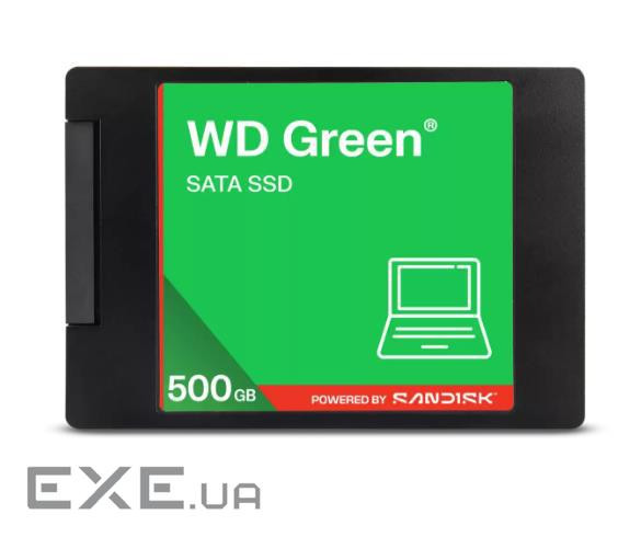 SSD диск WD Green 500GB 2.5" SATA (WDS500G5G0A)