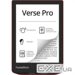 Electronic book PocketBook Verse Pro (PB634) Passion Red (PB634-3-CIS)
