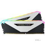 Модуль пам'яті CORSAIR Vengeance RGB RT DDR4 DDR4 3600MHz 32GB Kit 2x16GB White (CMN32GX4M2Z3600C18W