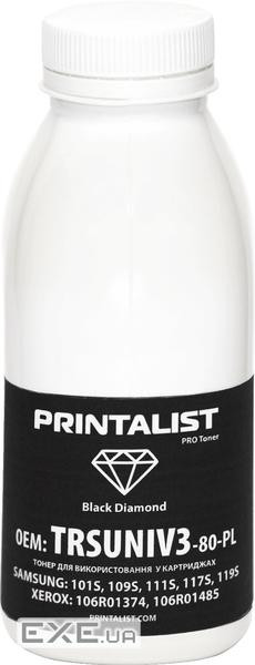 Тонер Samsung/Xerox Universal, 80г Black Printalist (TRSUNIV3-80-PL)