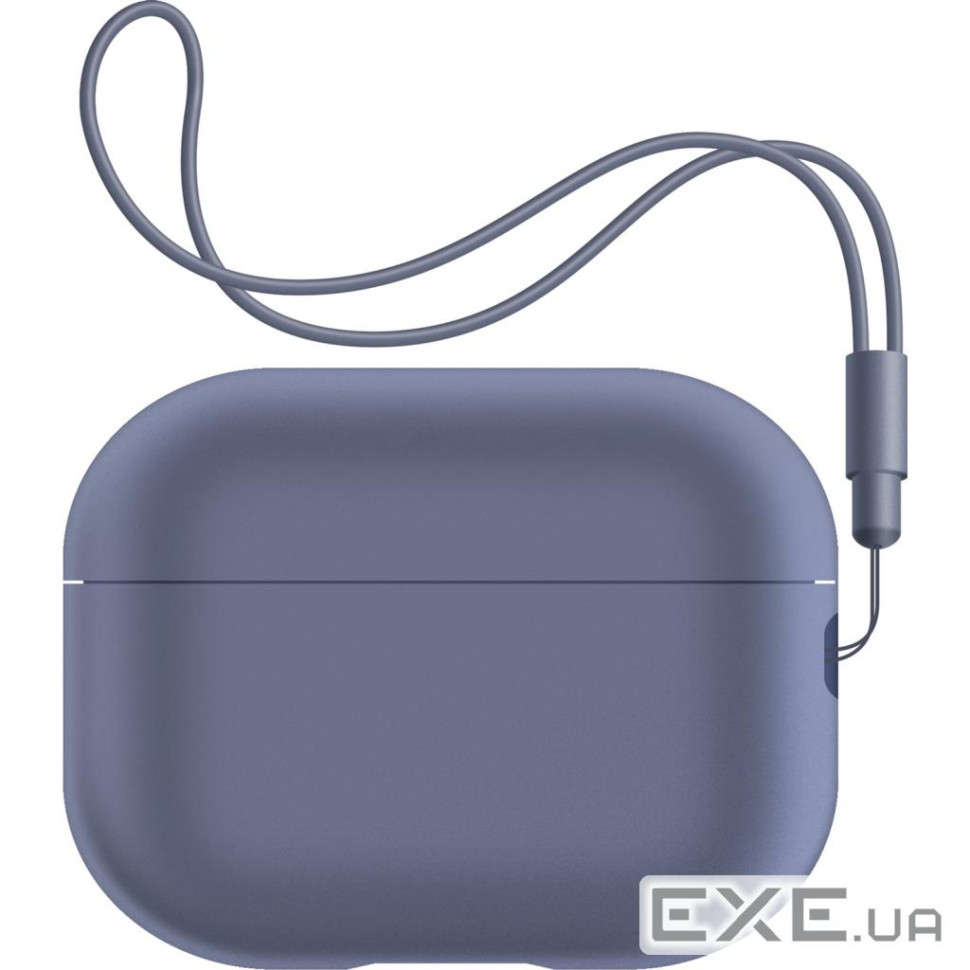 Чохол ArmorStandard Silicone Case with straps для Apple Airpods Pro 2 Dark Purple (ARM68611)