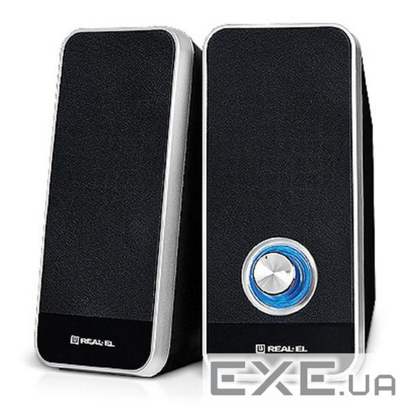 Акустична система REAL-EL S-80 USB Black (EL121100005)
