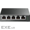 Комутатор TP-LINK TL-SG105MPE 5xGE (4xPoE), 120Вт , WebSmart