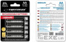 Акумулятор Esperanza AA 2600mAh Ni-MH * 4 mix of colors (EZA106)