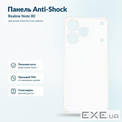 Чохол до мобільного телефона BeCover Anti-Shock Realme Note 80 Clear (716088)