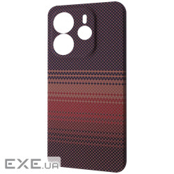 Чехол WAVE Gleam Case Xiaomi Redmi Note 14 4G (European) gold stripes (64575 gold stripes)