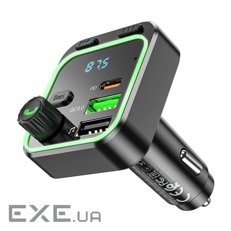 FM-модулятор Borofone BC53, Black, Box