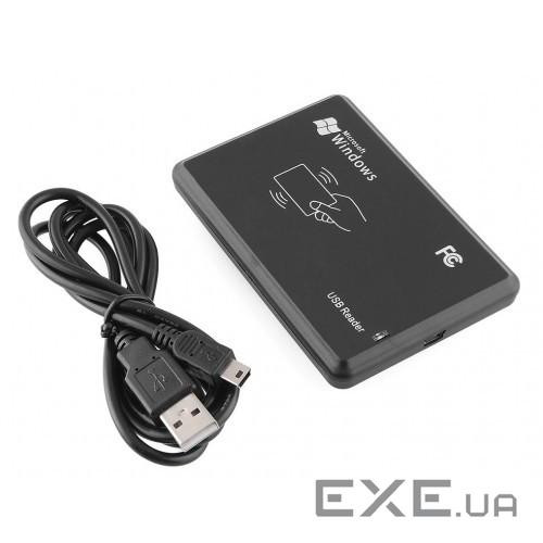 Зчитувач RFID USB 125 KHz, 10-значний номер картки (Hex)