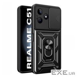 Чохол до мобільного телефона BeCover Military Realme C51 Black (710705)
