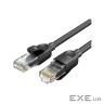 Патч-корд 3м, UTP cat 6 RJ-45 black Vention (IBNBI)