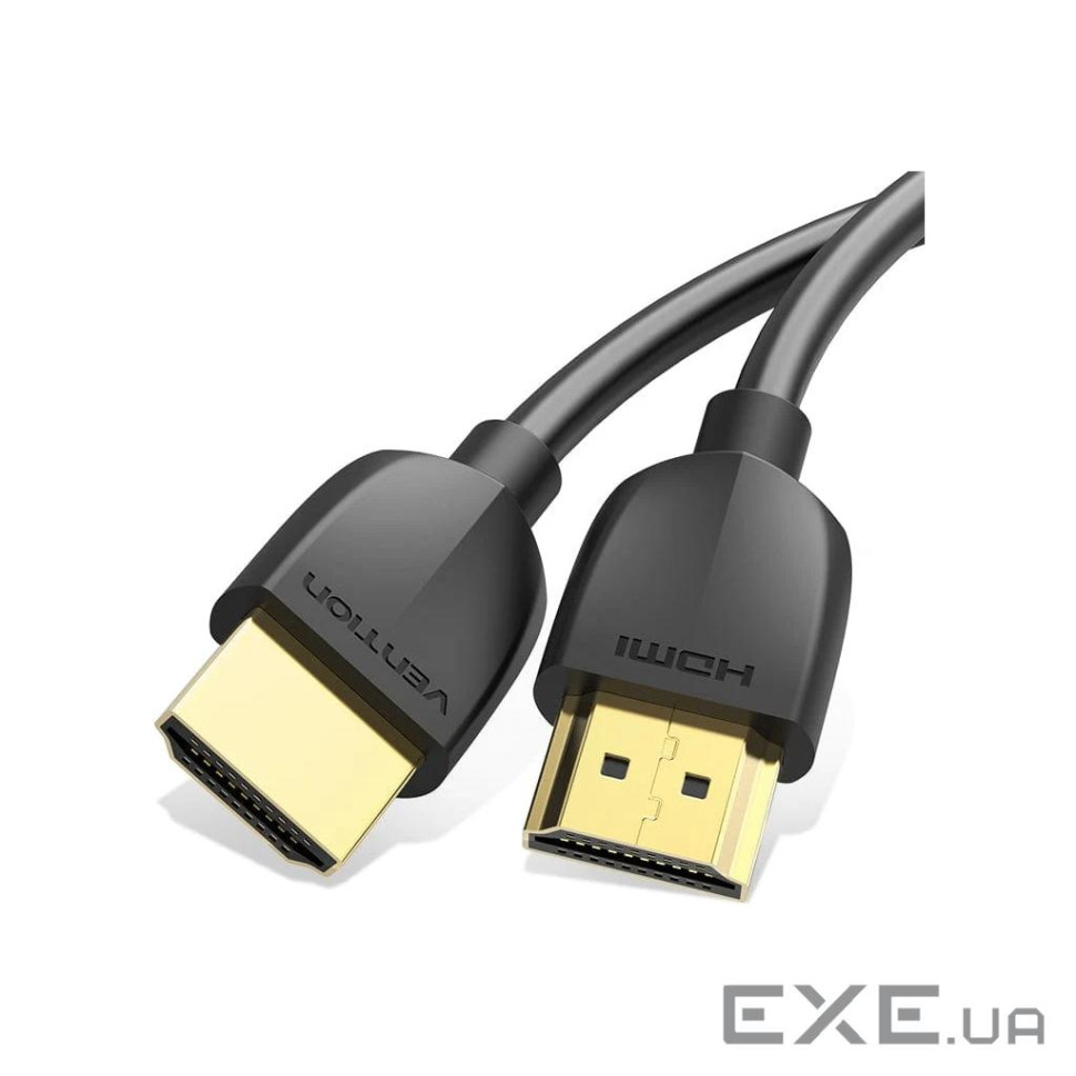 Кабель мультимедійний HDMI M to HDMI M 1.0m 4K60Hz black Vention (AAIBF)