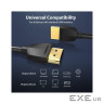 Кабель мультимедійний HDMI M to HDMI M 1.0m 4K60Hz black Vention (AAIBF)
