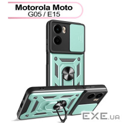 Чохол до мобільного телефона BeCover Military Motorola Moto G05 / E15 Dark Green (713529)