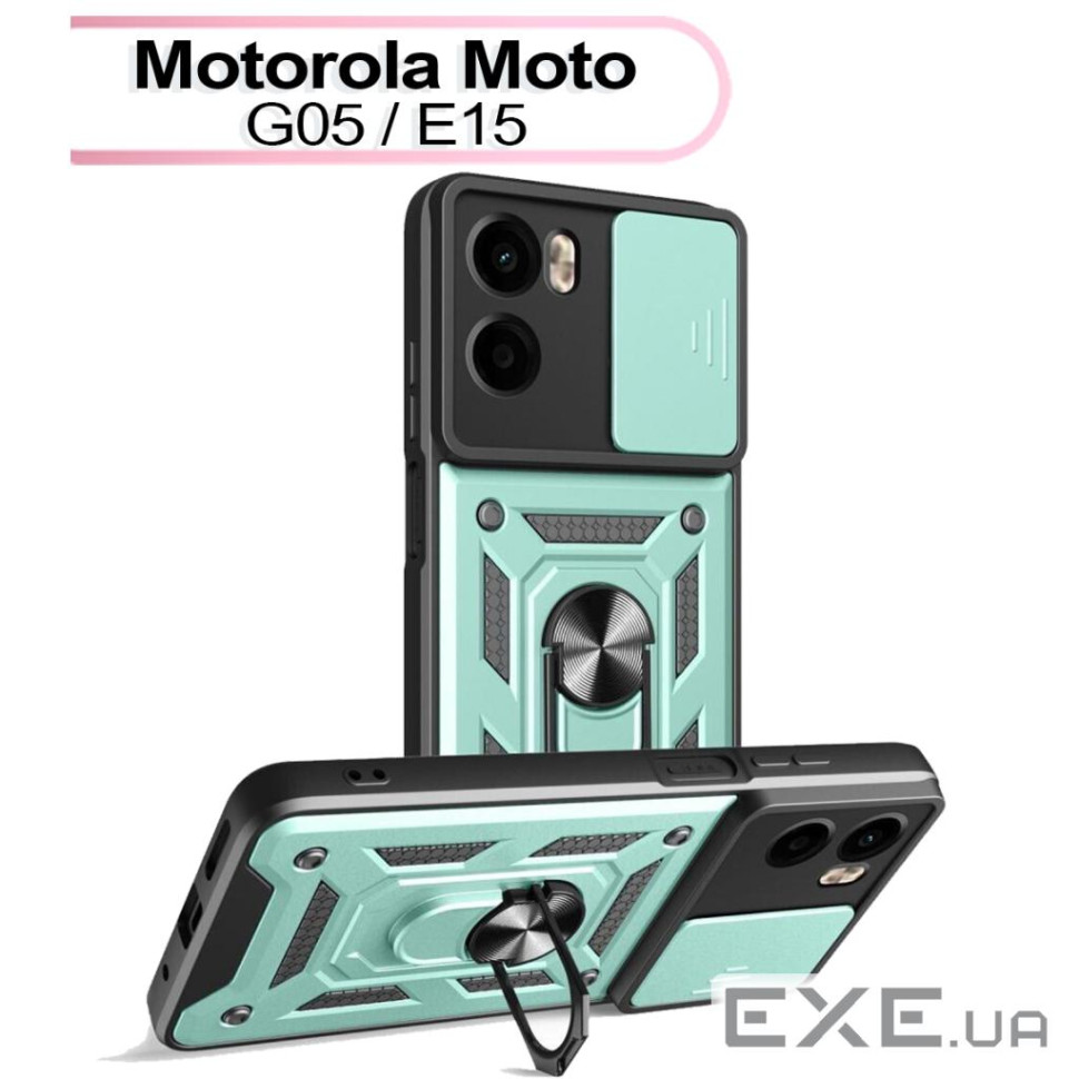 Чохол до мобільного телефона BeCover Military Motorola Moto G05 / E15 Dark Green (713529)