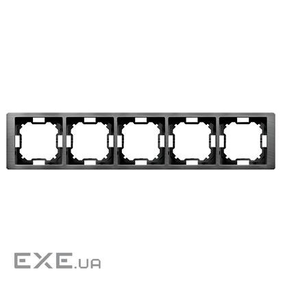 Рамка Neos BASIC 5x, титановый (BMRC5/052)