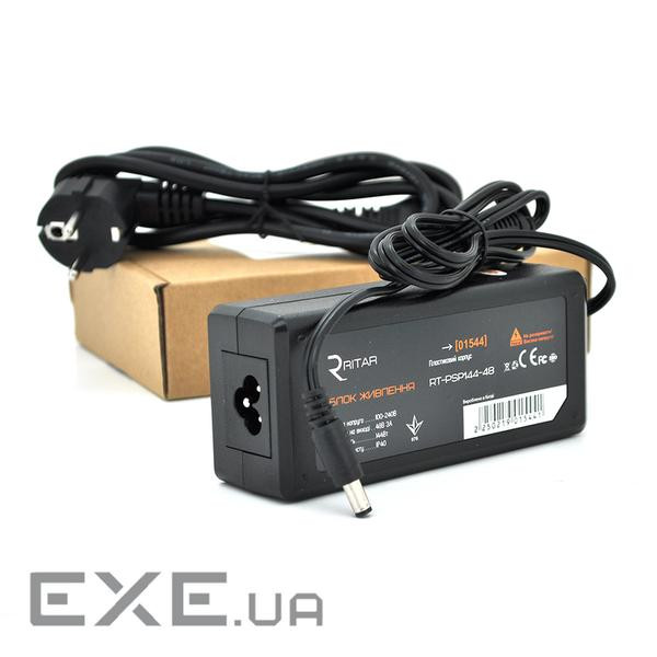 Імпульсний адаптер живлення Ritar RTPSP 48В 3А (144Вт) штекер 5.5/2.5 довжина 1м Q50(RTPSP 144-48 Q50)
