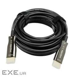 HDMI 2.0 патчкорд 15м з передачею сигналу 4K UHD по оптичному кабелю (AOC) (LW-HA-15)