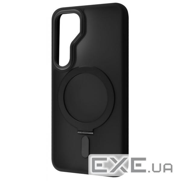 Чохол WAVE Attraction Case with Magnetic Ring Samsung Galaxy S25 black (61236 black)